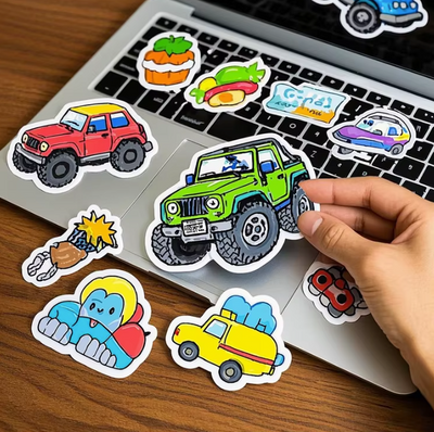 Die Cut Stickers Bulk