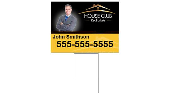 Yard Sign W/ H-Stake
