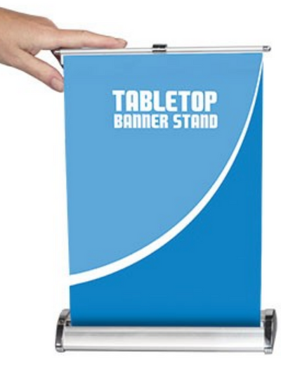 Table Top Banner Stand 11.5"x17.5"