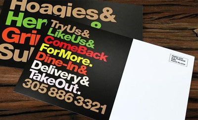 Postcard / Flyer (5.5 X 8.5) - Half Page