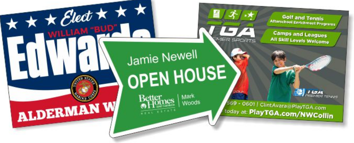 Yard Signs (Coroplast) Contour
