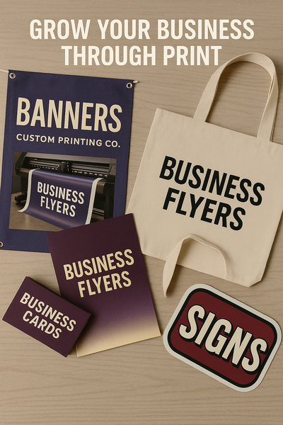Top 5 Ways Custom Printing Can Help Your Business Grow