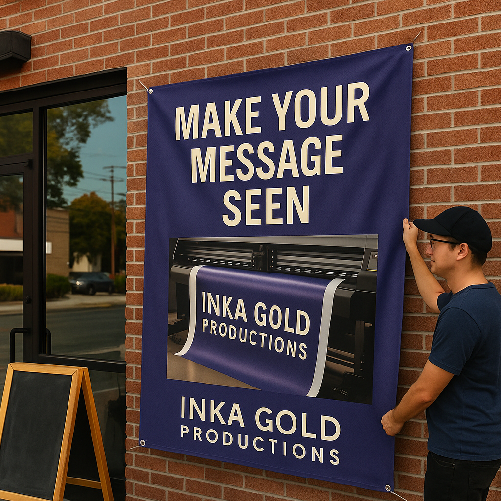 From Design to Display: How Custom Banners Bring Your Brand to Life