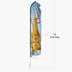 Budget Friendly Flag 16 ft. by Inka Gold Productions