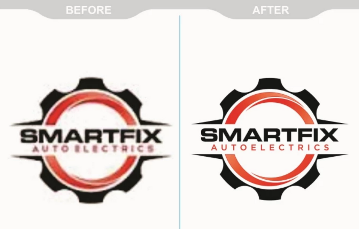 Vectorize Logo Vector File Design example