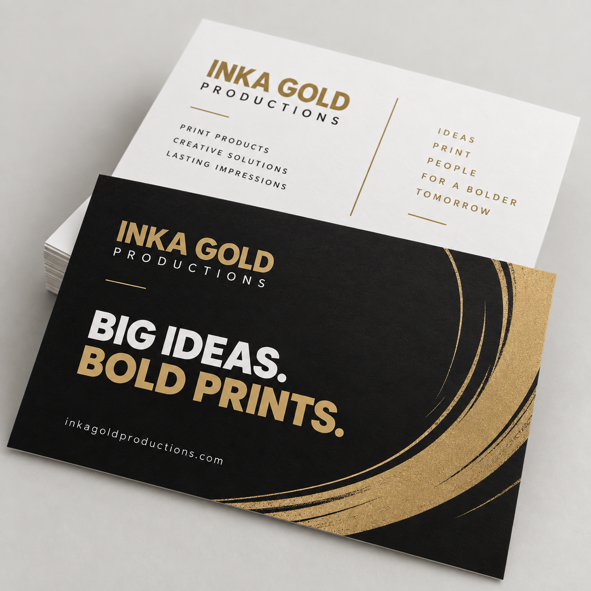 Custom Business Cards 2"x3.5"