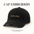 Cap Embroidery — Customer-Supplied Garments