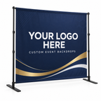 Step and Repeat Backdrop Set