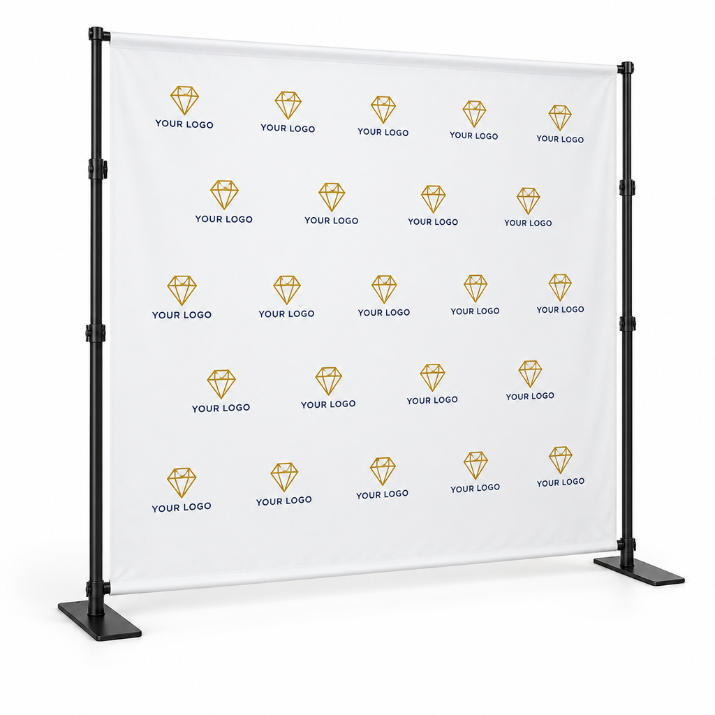 Step and Repeat Backdrop Set