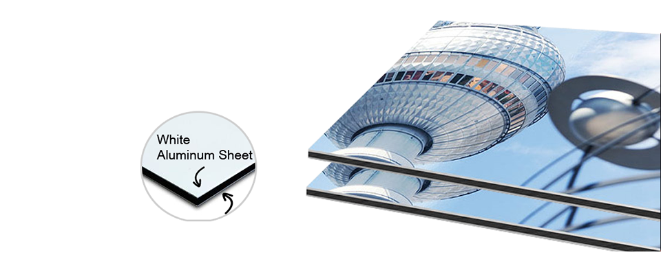 Aluminum Dibond Signs detail