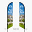 Feather Angled Flag