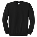 Port & Company PC78 in Jet Black, shown before custom printing