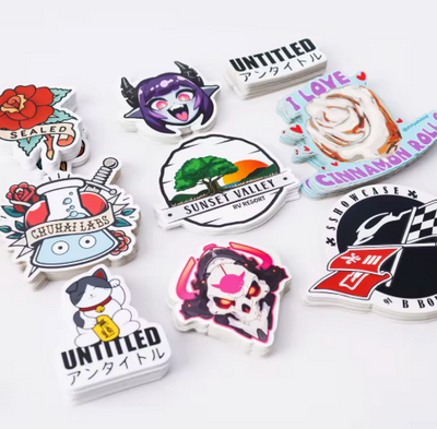 Die Cut Stickers 100 pcs