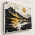 Clear Acrylic Prints – Full White Backing with optional standoff mounting — illustrative product mockup