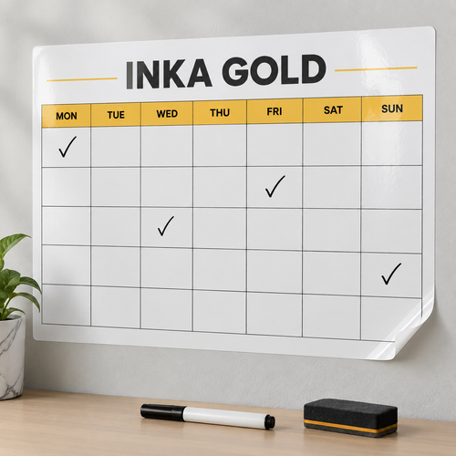 Dry Erase Adhesive Vinyl — original Inka Gold product mockup