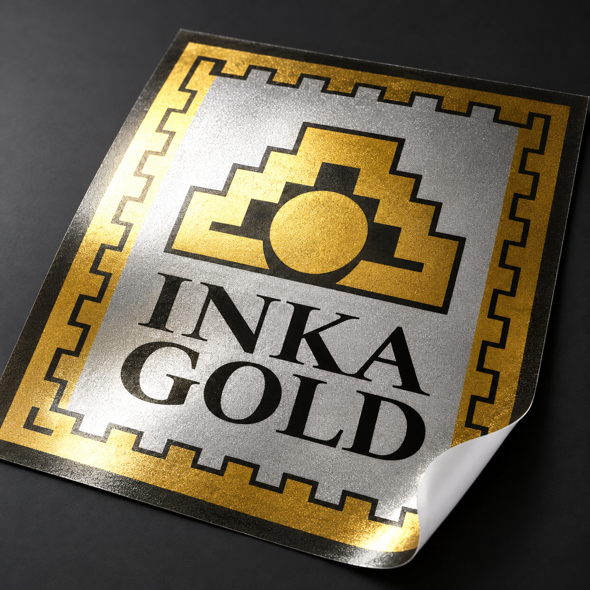 Reflective Adhesive Vinyl — original Inka Gold product mockup