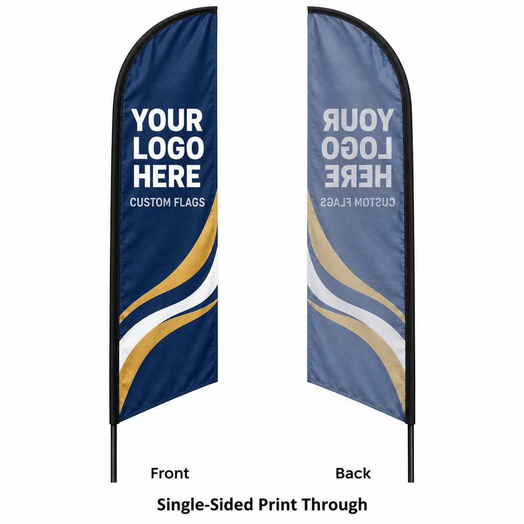 Feather Angled Flag