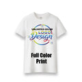 12 Short Sleeve T-Shirts Full Color Direct To Garment Printing ( DTG )