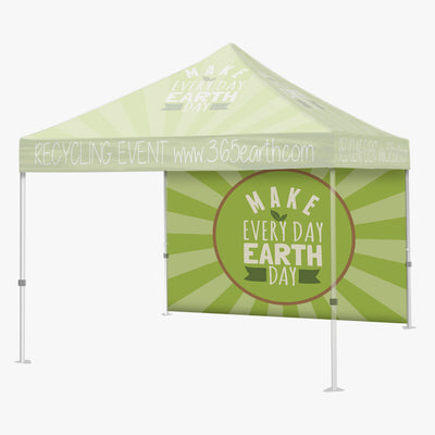 10ft Tent Back Wall - Outdoor Event Tent  (No Top & Frame)