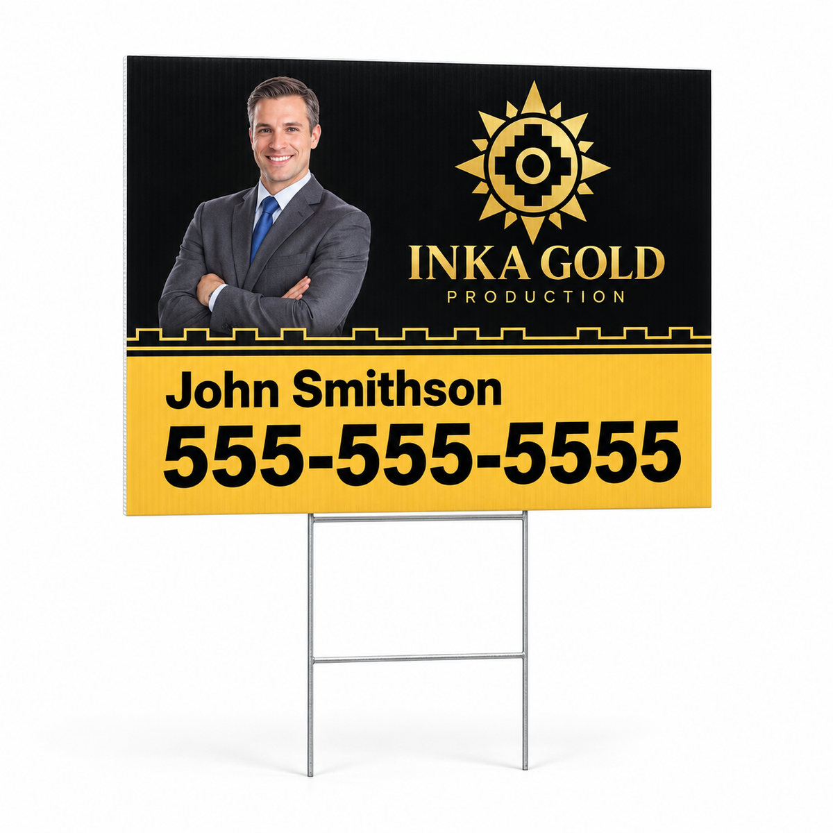Yard Sign W/ H-Stake