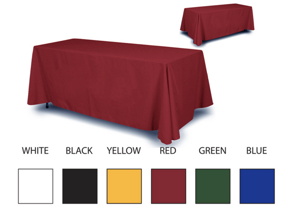 SOLID COLOR TABLE THROWS