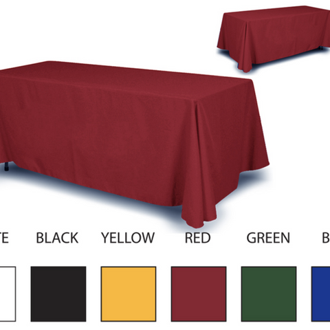 SOLID COLOR TABLE THROWS
