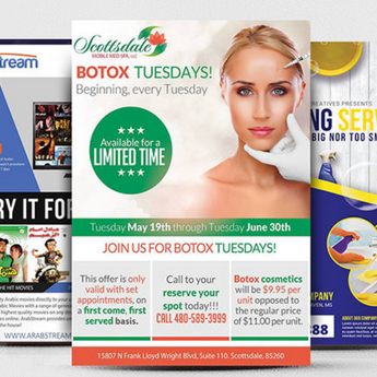 Full Page Flyer Design 8.5x11