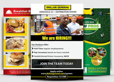 Half Page Flyer Design 5.5x8.5