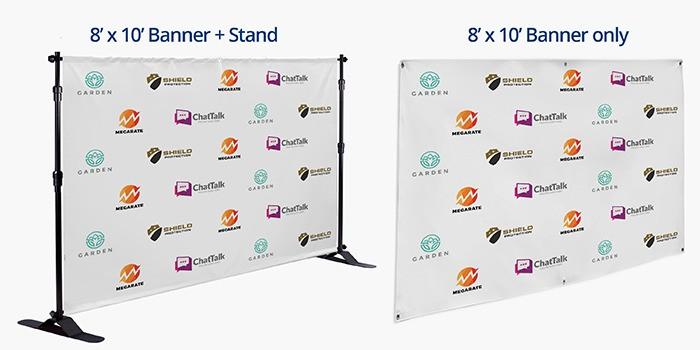 Step and Repeat Backdrop Set